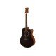 Yamaha FS400C Acoustic Guitar - Smoky Black