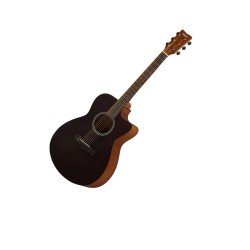 Yamaha FS400C Acoustic Guitar - Smoky Black