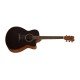 Yamaha FS400C Acoustic Guitar - Smoky Black