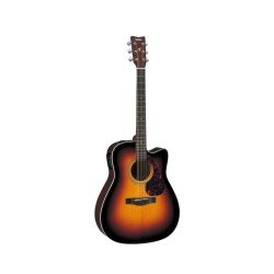 Yamaha FX370C Acoustic Electric Guitar, Tobacco Sunburst