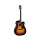 Yamaha FX370C Acoustic Electric Guitar, Tobacco Sunburst Yamaha FX370C Acoustic Electric Guitar, Tobacco Sunburst
