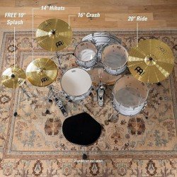 Meinl HCS141620 Cymbal Set