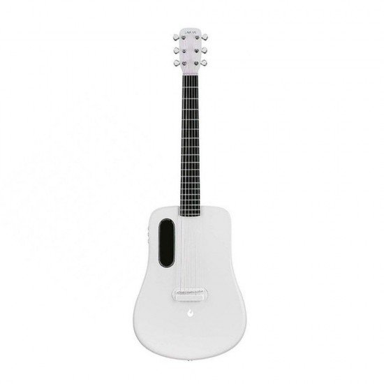 Lava ME2 Freeboost Semi Acoustic Guitar-White Lava ME2 Freeboost Semi Acoustic Guitar-White