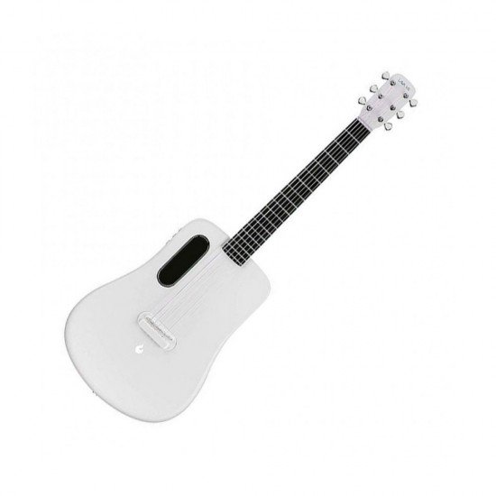Lava ME2 Freeboost Semi Acoustic Guitar-White Lava ME2 Freeboost Semi Acoustic Guitar-White