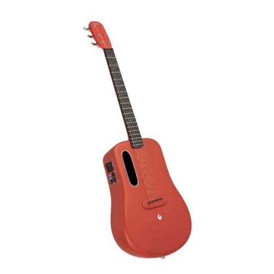 LAVA ME 3 Acoustic Guitar 38 Inch With Space Bag – Red LAVA ME 3 Acoustic Guitar 38 Inch With Space Bag – Red