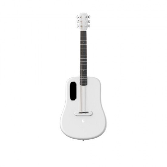 LAVA ME 3 Acoustic Guitar 38 Inch With Space Bag - White