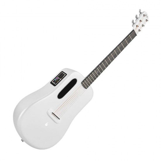 LAVA ME 3 Acoustic Guitar 38 Inch With Space Bag - White