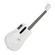 LAVA ME 3 Acoustic Guitar 38 Inch With Space Bag - White