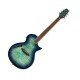 ESP LTD TL-6 Thinline Acoustic Guitar, Aqua Marine Burst Finish ESP LTD TL-6 Thinline Acoustic Guitar, Aqua Marine Burst Finish