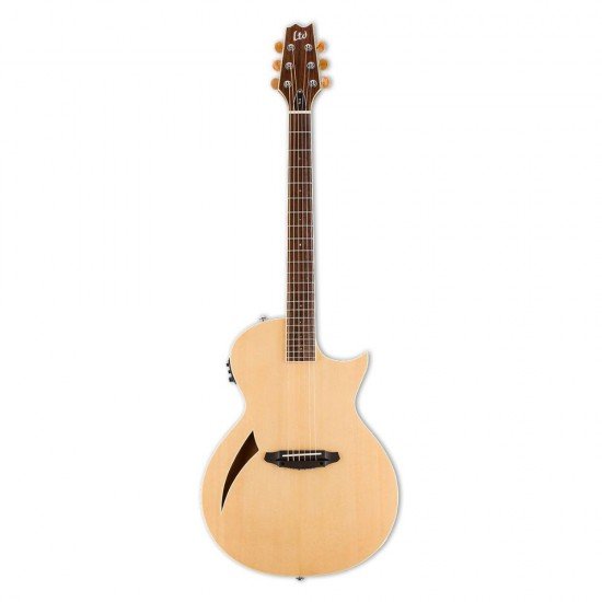 ESP LTD TL-6 Thinline Acoustic Guitar, Natural Finish ESP LTD TL-6 Thinline Acoustic Guitar, Natural Finish