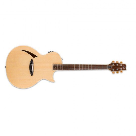 ESP LTD TL-6 Thinline Acoustic Guitar, Natural Finish ESP LTD TL-6 Thinline Acoustic Guitar, Natural Finish