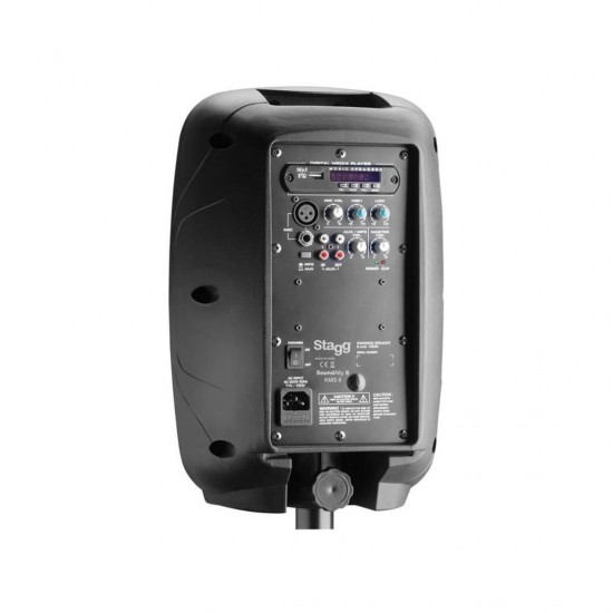 Stagg 8" 2-Way Active Speaker with USB & Bluetooth Technology, 100 watts Peak Power Stagg 8" 2-Way Active Speaker with USB & Bluetooth Technology, 100 watts Peak Power
