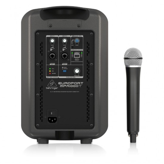 Behringer Europort MPA100BT 100W Speaker with Microphone Behringer Europort MPA100BT 100W Speaker with Microphone