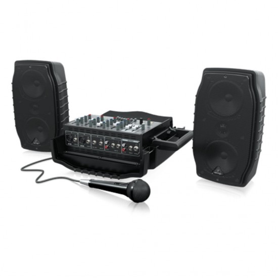 Behringer Europort PPA200 5-channel Portable PA System Behringer Europort PPA200 5-channel Portable PA System