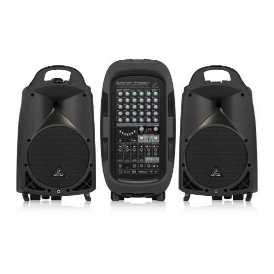 Behringer Europort PPA2000BT 8-channel Portable PA System with Bluetooth
