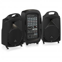 Behringer Europort PPA2000BT 8-channel Portable PA System with Bluetooth