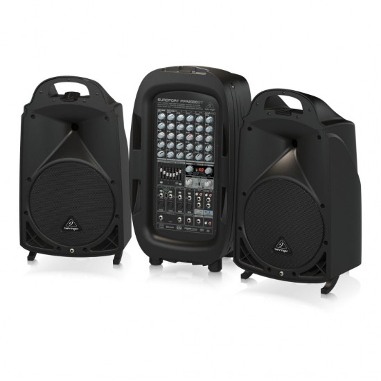 Behringer Europort PPA2000BT 8-channel Portable PA System with Bluetooth