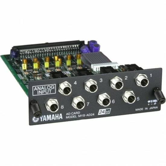 Yamaha MY8AD24 8-channel Analog Input Card Yamaha MY8AD24 8-channel Analog Input Card
