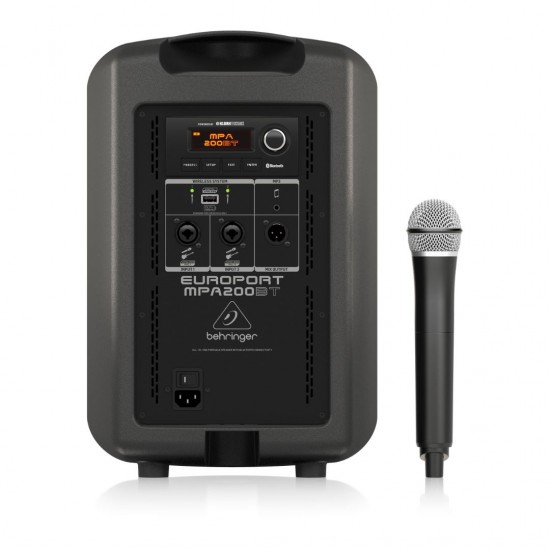Behringer MPA200BT 200W Speaker with Microphone Behringer MPA200BT 200W Speaker with Microphone