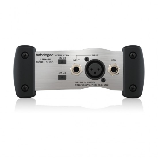 Behringer Ultra-DI DI100 1-channel Active Microphone / Instrument Direct Box Behringer Ultra-DI DI100 1-channel Active Microphone / Instrument Direct Box