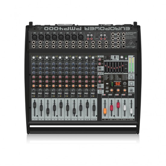 Behringer Europower PMP4000 16-channel 1600W Powered Mixer