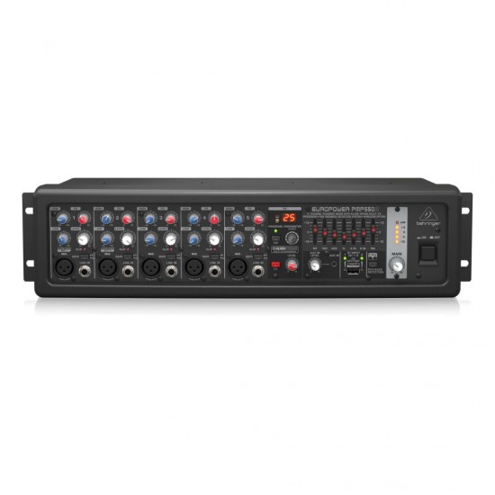 Behringer Europower PMP550M 5-channel 500W Powered Mixer Behringer Europower PMP550M 5-channel 500W Powered Mixer