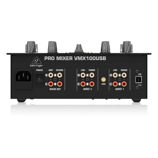 Behringer Pro Mixer VMX100USB 2-channel DJ Mixer Behringer Pro Mixer VMX100USB 2-channel DJ Mixer