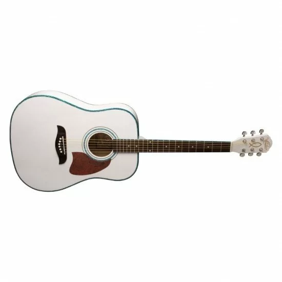 Washburn Oscar Schmidt OG2 Dreadnought Acoustic Guitar - White