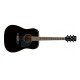 Ibanez PF15-BK Acoustic Guitar - Black High Gloss Finish Ibanez PF15-BK Acoustic Guitar - Black High Gloss Finish