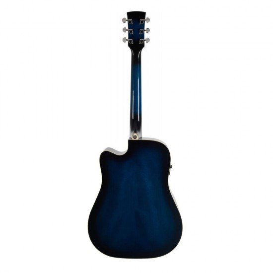 Ibanez PF15ECE-TBS Series Electro-Acoustic Guitar - Transparent Blue Sunburst Ibanez PF15ECE-TBS Series Electro-Acoustic Guitar - Transparent Blue Sunburst