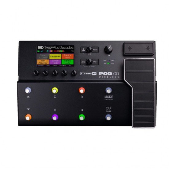 Line 6 POD Go Wireless Guitar Multi-effects Floor Processor
Line 6 POD Go Wireless Guitar Multi-effects Floor Processor
