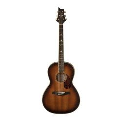 PRS SE Parlor Acoustic Guitar with Fishman SonoTone, Tobacco Burst Finish Includes PRS Gig Bag