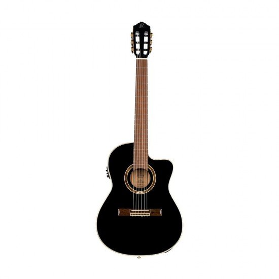 Ortega RCE138-T4BK Acoustic Electric Classical Guitar - Black Ortega RCE138-T4BK Acoustic Electric Classical Guitar - Black