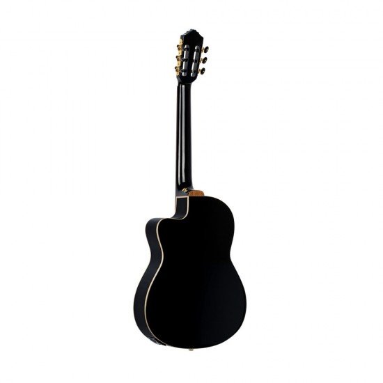 Ortega RCE138-T4BK Acoustic Electric Classical Guitar - Black Ortega RCE138-T4BK Acoustic Electric Classical Guitar - Black