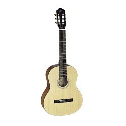 ORTEGA 4/4 Student Classic Guitar Spruce Top Gloss Natural Finish