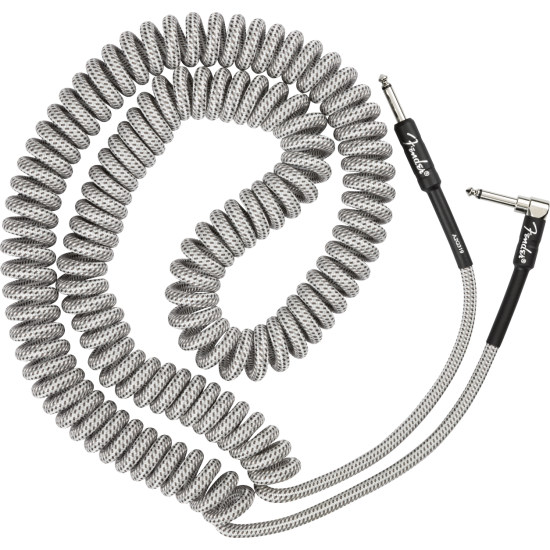 Fender 990823023 Professional Series Coil Cable, 30', White Tweed Fender 990823023 Professional Series Coil Cable, 30', White Tweed