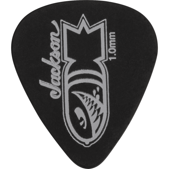 Jackson 2987351900® 351 Bomb Picks, Black, Heavy 1mm 