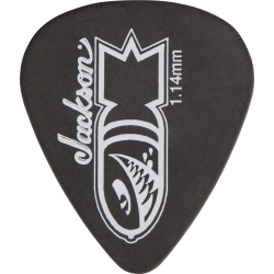 Jackson 2987351950® 351 Bomb Picks, Black, Extra Heavy 1.14mm 