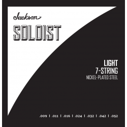 Jackson 2990952007® Soloist™ Strings 7 String, Light .009-.052
