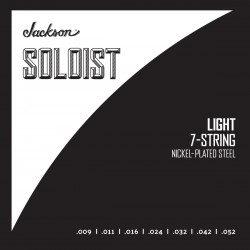 Jackson 2990952007® Soloist™ Strings 7 String, Light .009-.052