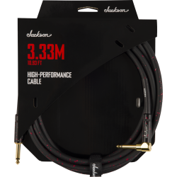 Jackson 2991093002® High Performance Cable, Black and Red, 10.93'