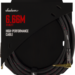 Jackson 2992185002® High Performance Cable, Black and Red, 21.85'