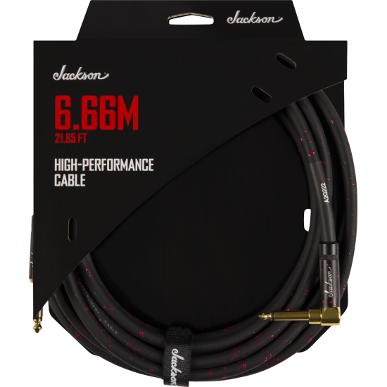 Jackson 2992185002® High Performance Cable, Black and Red, 21.85'