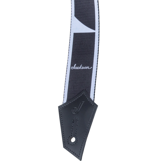Jackson 2993738001® Strap with Sharkfin Inlay Pattern, Black/White