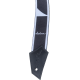 Jackson 2993738001® Strap with Sharkfin Inlay Pattern, Black/White
