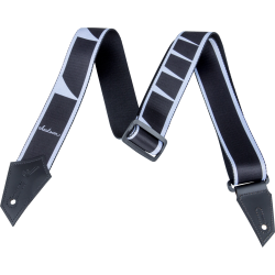 Jackson 2993738001® Strap with Sharkfin Inlay Pattern, Black/White