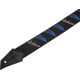 Jackson 2994323001® Strap with Headstock Pattern, Black and Blue 