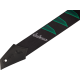 Jackson 2994323002® Strap with Headstock Pattern, Black and Green 