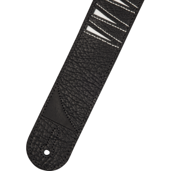 Jackson 2995378001® Shark Fin Leather Strap, Black and White