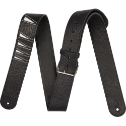 Jackson 2995378001® Shark Fin Leather Strap, Black and White